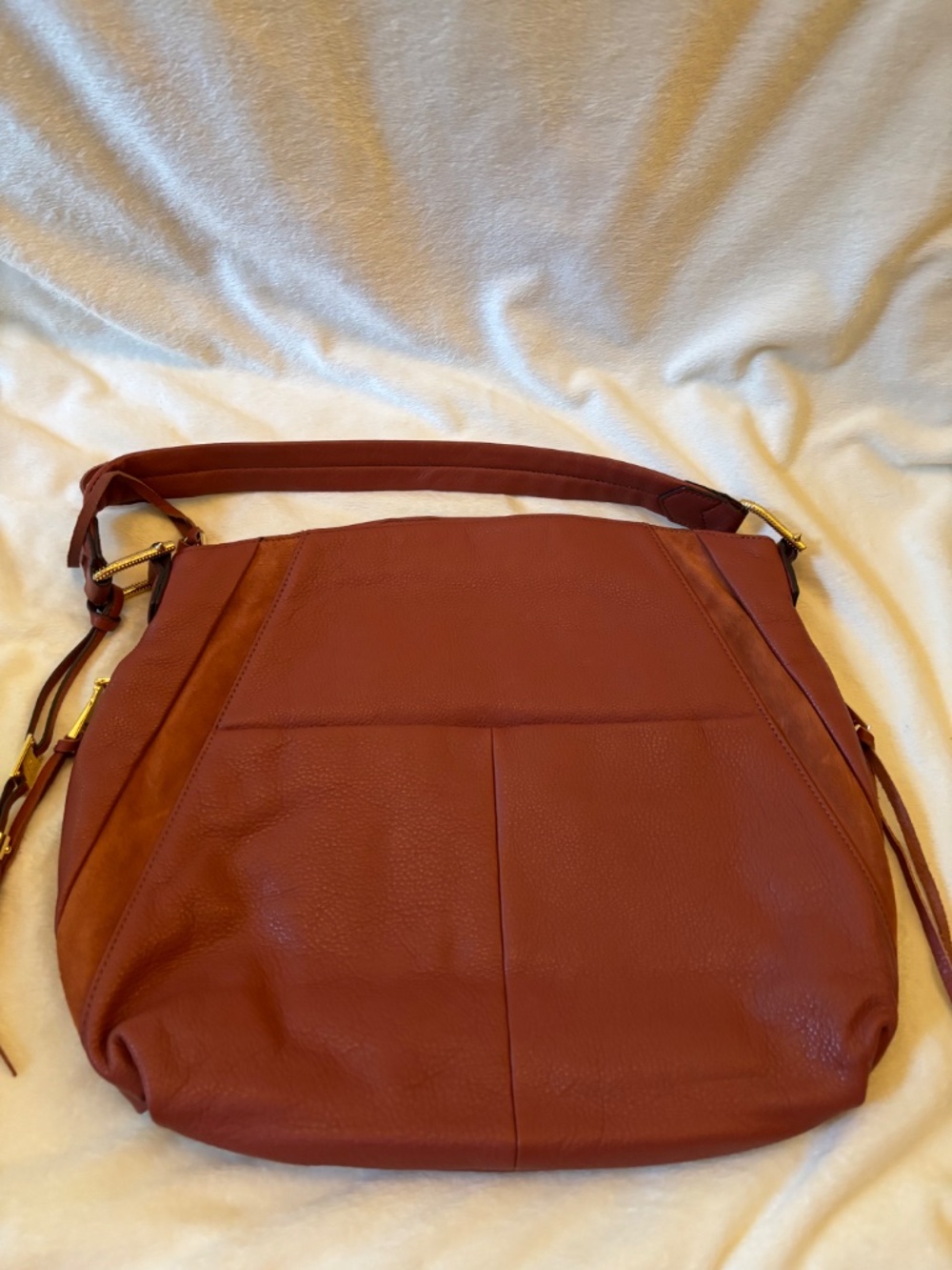 Aimee Kestenberg Leather and suede handbag - Picture 2 of 7